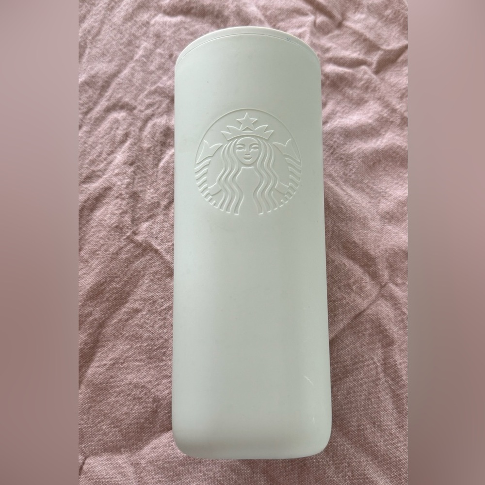 Used - Starbucks Mint light green core triangle tumblr 16oz